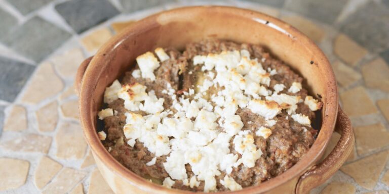 Auberginen-Lasagne ohne Nudeln
