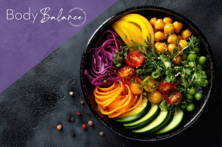 Bowl mit gesundem Inhalt – Ernährungsbalance im Alltag